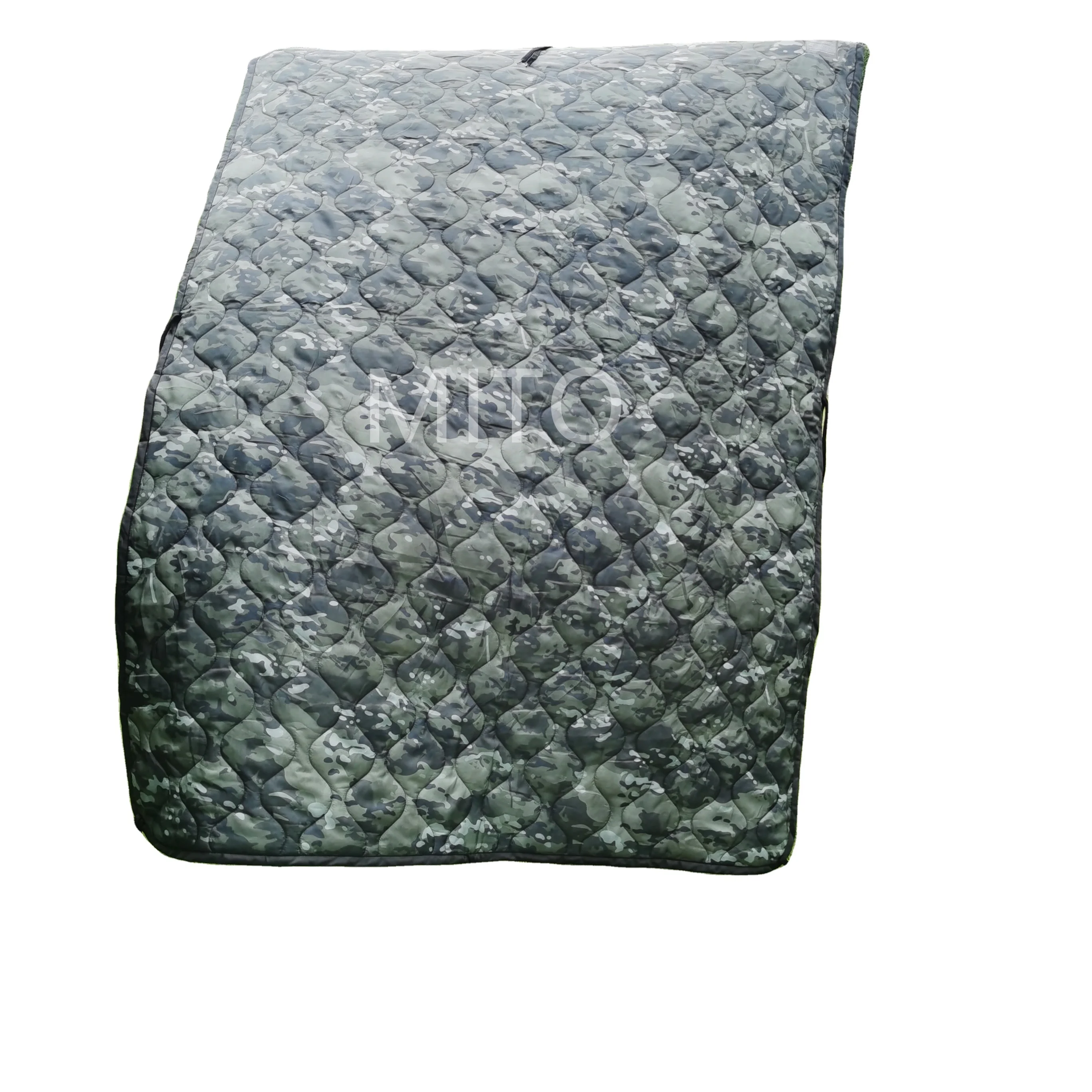 MITO new cheap Factory Soft and comfortable poncho liner woobie blanket/sleeping bag tactical blanket