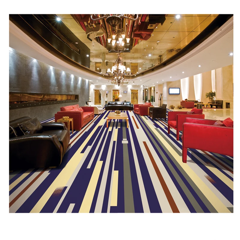 Wall to wall Printed Nylon bar, night club, cinema and casino carpet