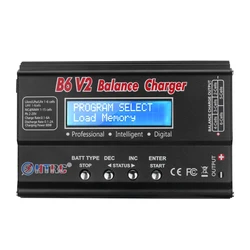HTRC B6 V2 80W 6A Lipo Battery Charger Imax B6 Lipo Battery Charger for LiHV LiPo LiIon LiFe NiCd NiMH PB Battery