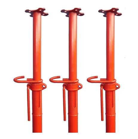 Q235 1.8m 3.2m 12ft 48x2mm Flower Plate Adjustable Props Color Printed Jack Telescopic Steel for Construction