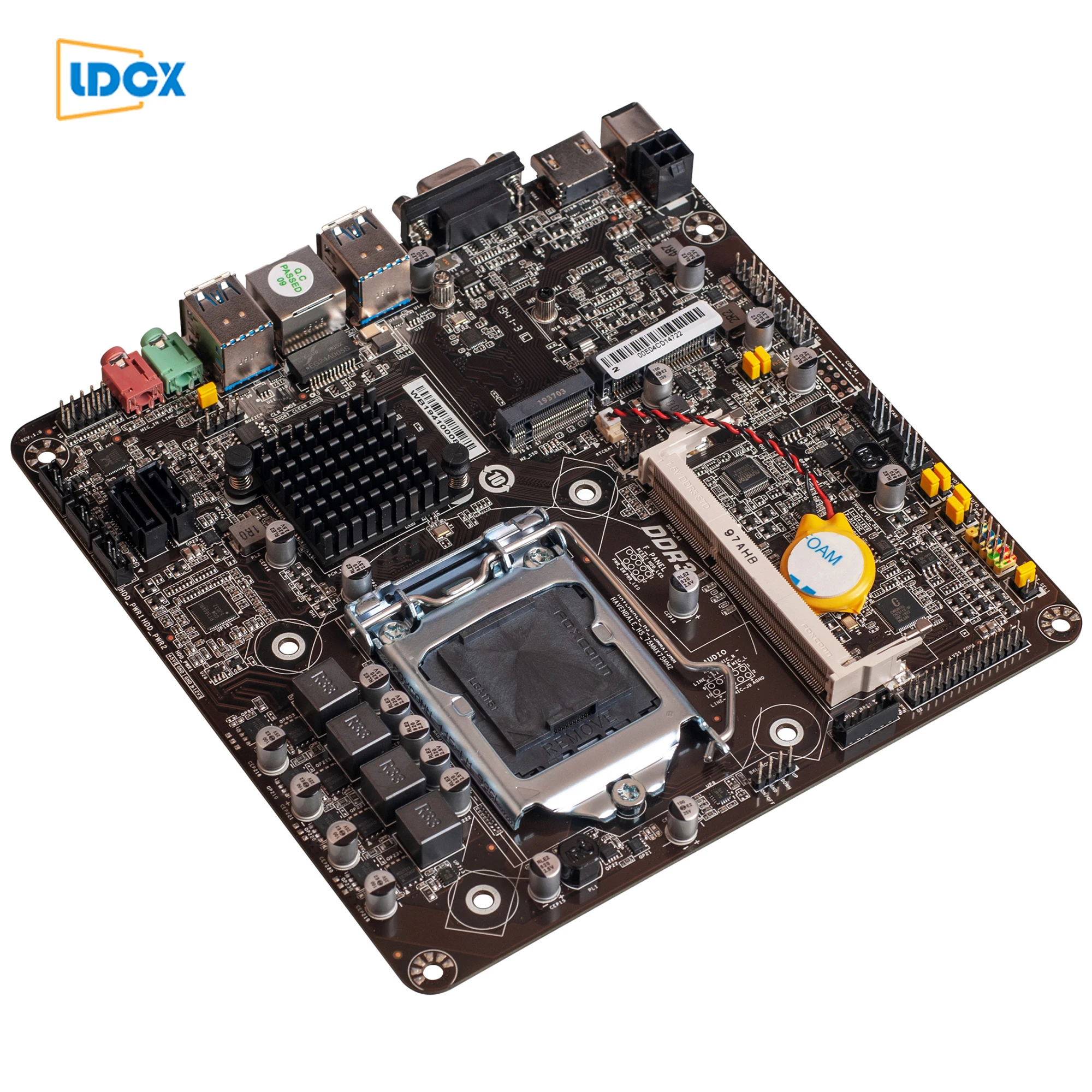 
LDCX H310 DDR3 LGA1151Intel 6/7/8/9 generation MiniITX computer motherboard 