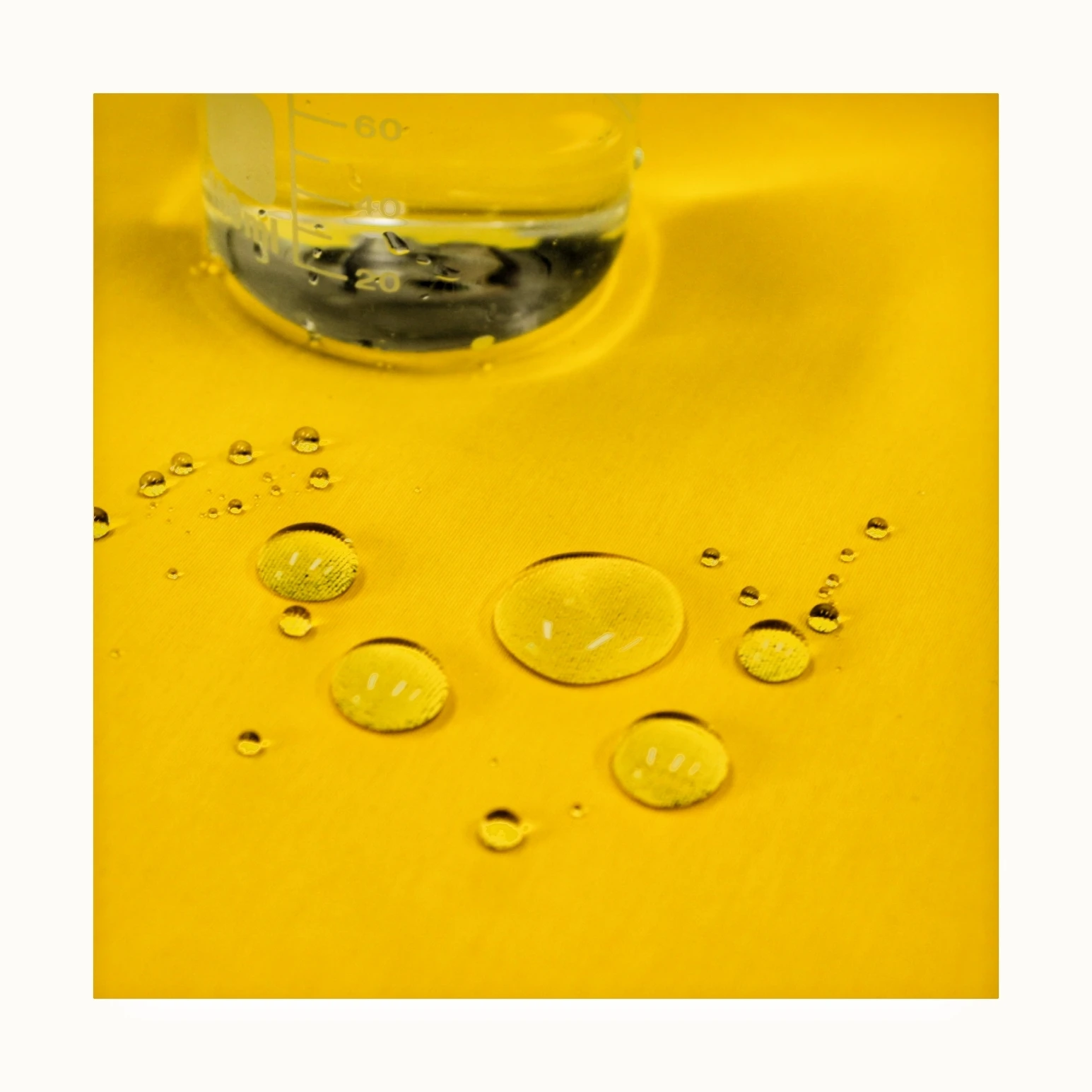 Wholesale  yellow Microfiber Fabric TPU coated laminated outdoor waterproof fabric uk