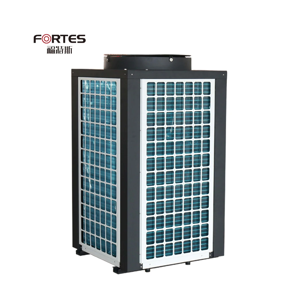 R744 CO2 циркуляция 220 В высокотемпературный моноблок воздушно-водяной тепловой насос водонагреватели система отопления