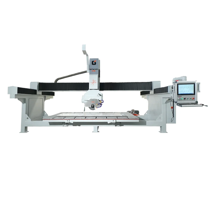GANGER камень Cnc маршрутизатор мост резки 5 оси