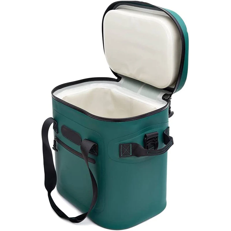 Factory Custom Logo Amazon Insulated Bag Portable Ice Chest Cooler Box for Lunch Beach Drink Beverage Travel Camping Picnic