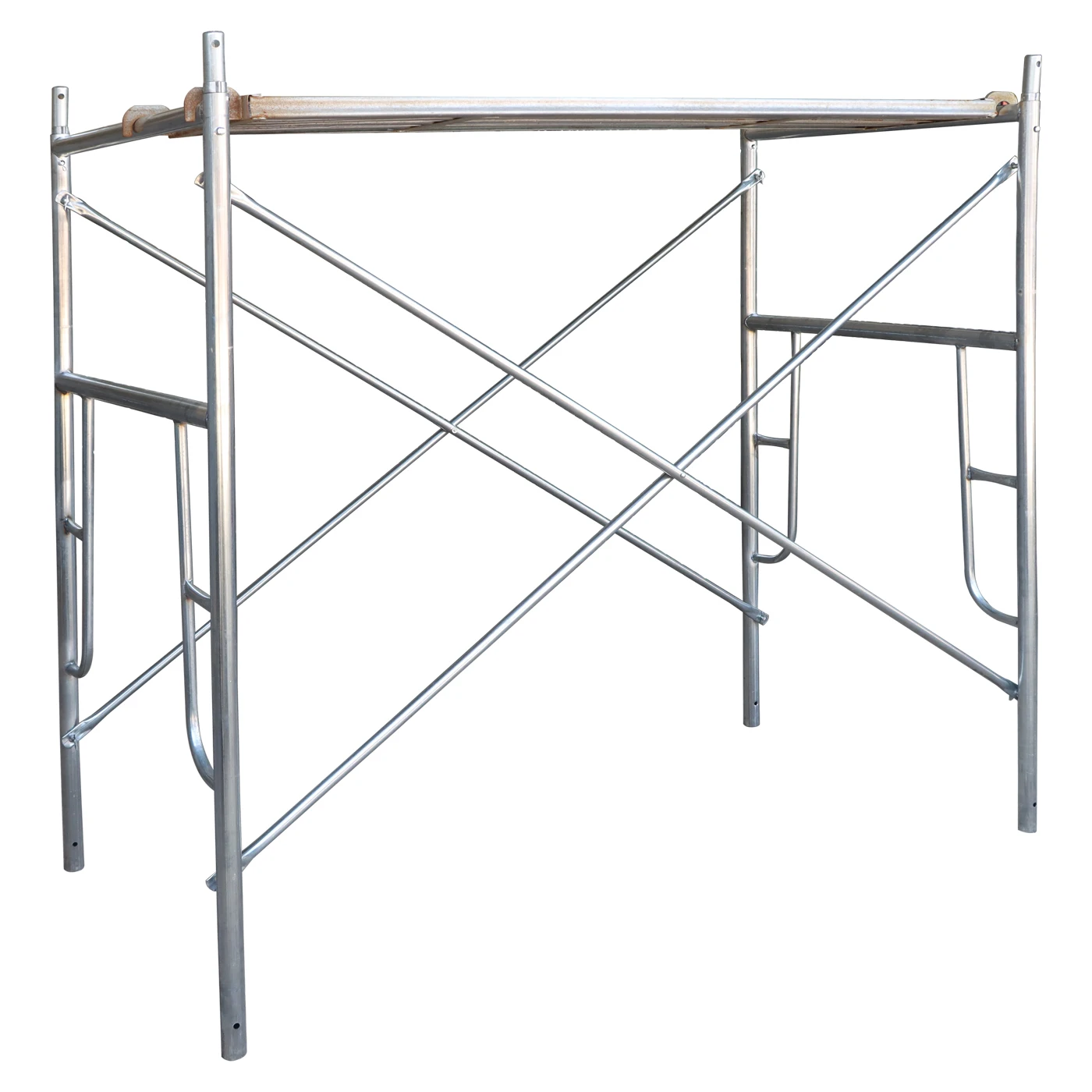 Metallic Andamio Ladder Type Frame Mason Scaffolding Steel H Scaffold System For Construction Sales andaimes