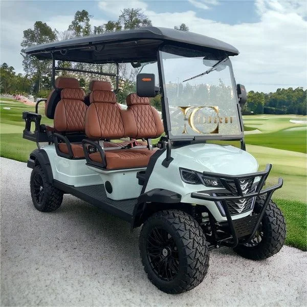 TongCai Lithium 60v 7.5kw  motor 6 Seater golf cart Electric Hunting Golf Cart Golf Buggy
