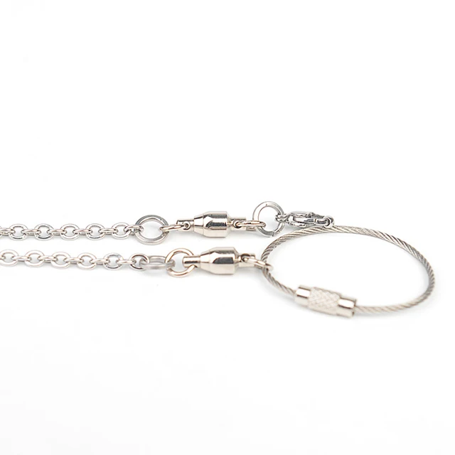 Parrot Harness Leash Outdoor Flying Traction Rope Stainless Steel Bird Chain Pet Harness