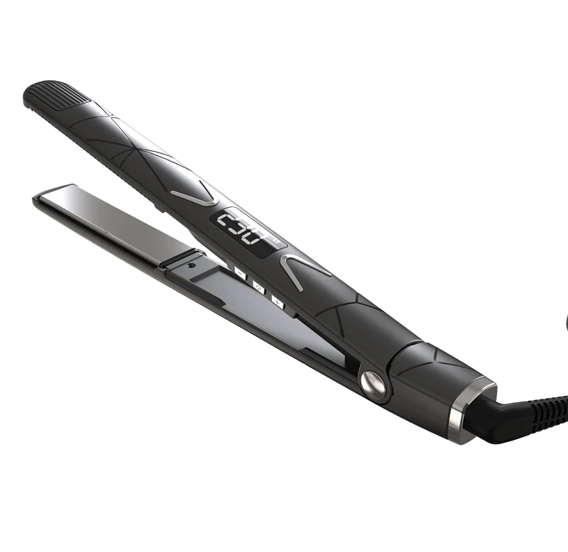 2023 new product Titanium Hair Straightener Hair Styling Tools Flat Iron Flatirons Fast Heating Flatirons with LCD Display