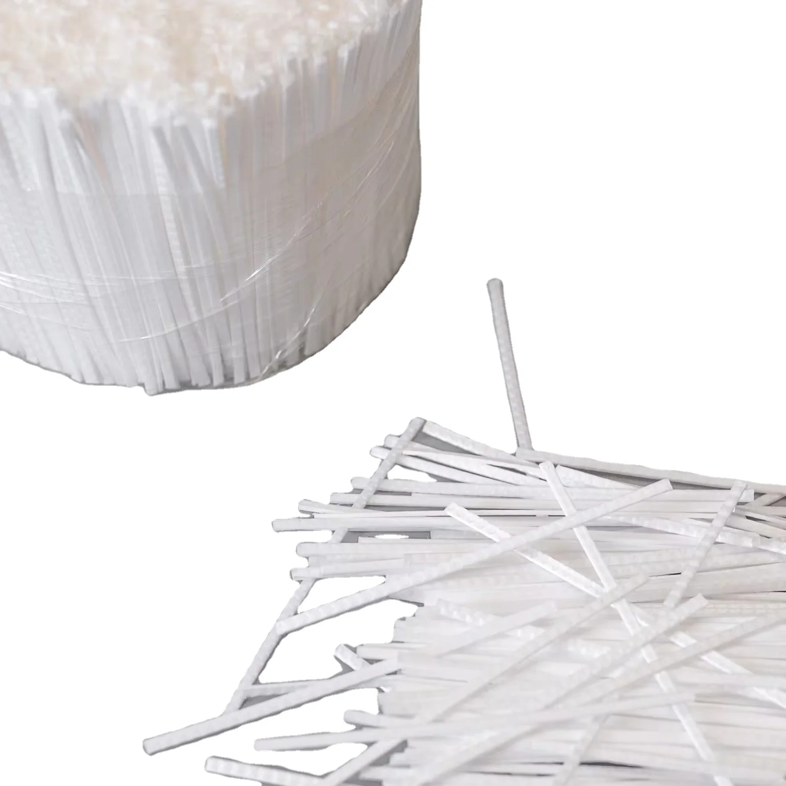 PP straight fiber concrete shotcrete project reinforcement additive