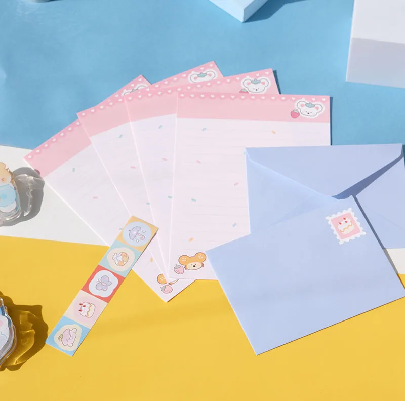 Kirakoko Stationery Set Gift Envelope Fancy Packet Christmas Diwali Easter Birthday Wedding Anniversary Invitation Envelopes