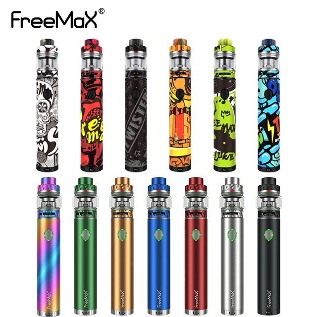
Vape Freemax Twister 80W VW Kit with Fireluke 2 Tank 2300mAh 7 Metal Colors 6 Graffiti Colors 