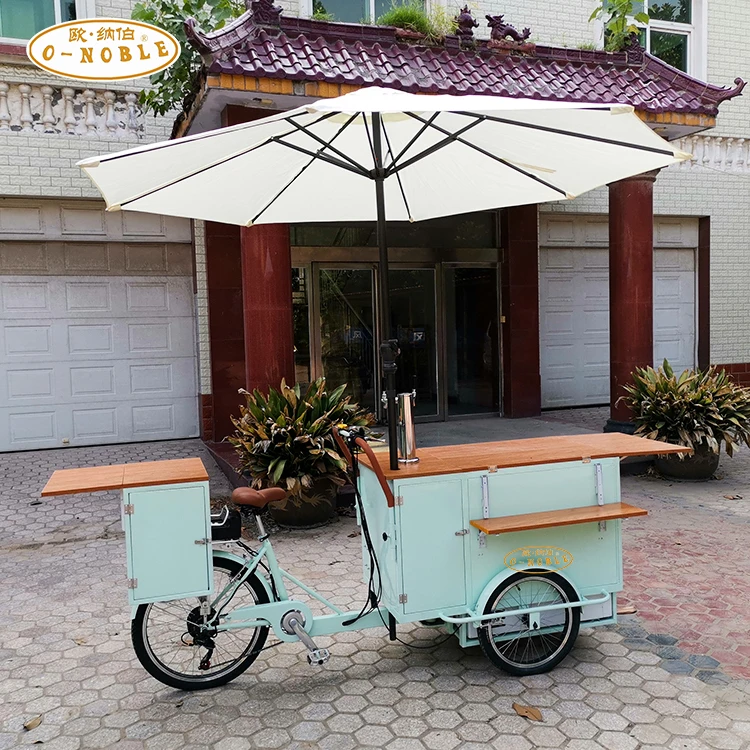 Stylish beer bicycle beer bike Multifunctional mobile fast food car