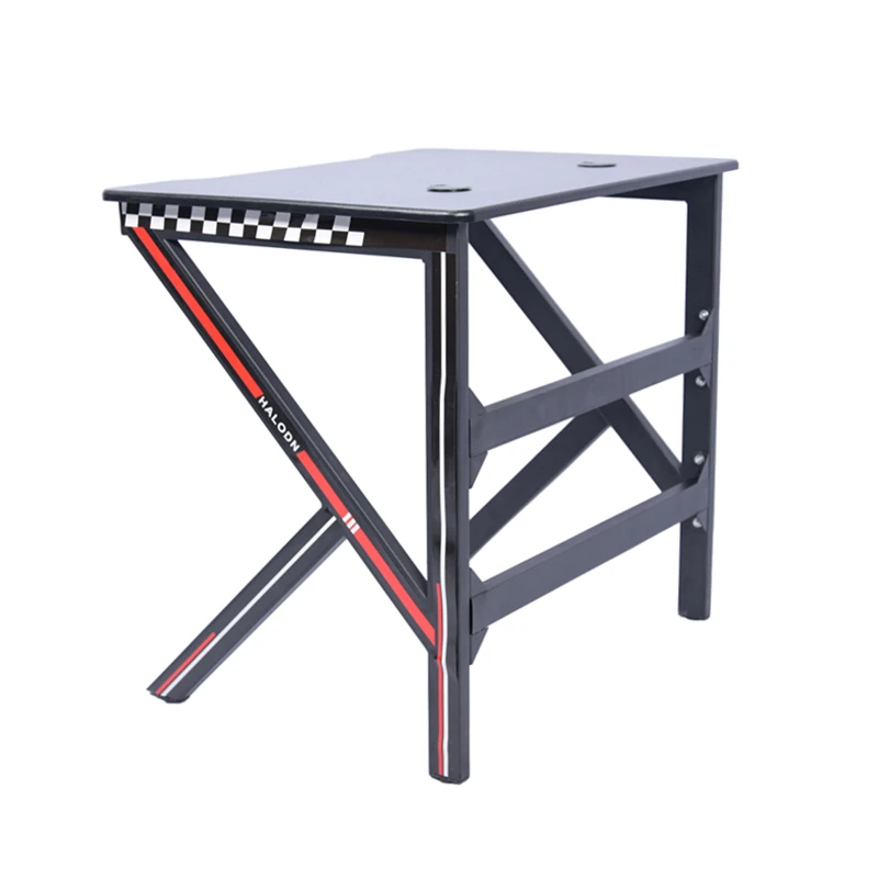 Amazon Hot Sale Gaming Table Computer Desk Z-Shape Racking Table PC Desk