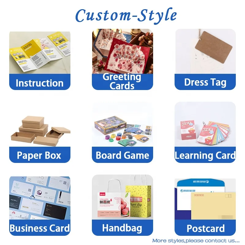 logo set hot sale display personalized custom printing DIY display stand China Dunhuang Card Games have fun for Table Playing