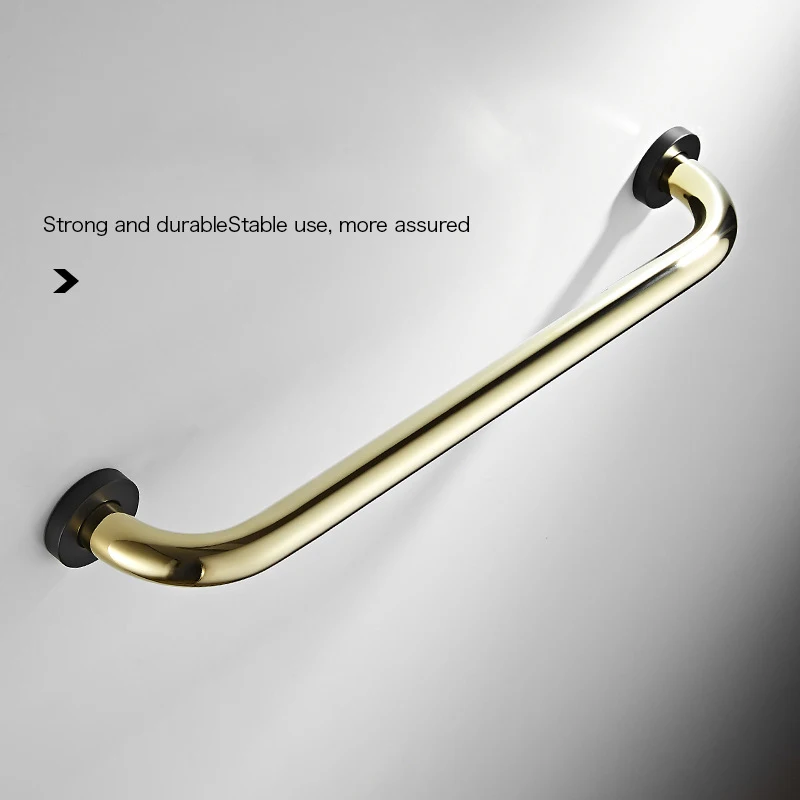 Bathroom Handicap Safety Grab Bar, 18.5 Inch Length All-copper Bathroom Grab Bar