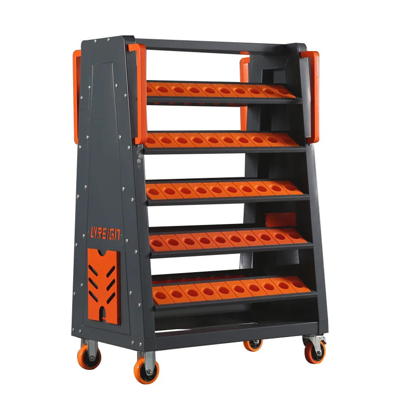 LYREIGN DJ105AC -10 CNC cutting tools cabinets/cnc tool holder storage trolley bt40 tool keeper