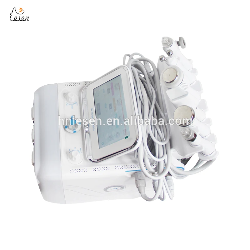 6in1 H2O2 Bubble Beauty Machine H2-O2 Hydrogen 12kg 2021 Beauty Product H2o2 Small Bubbles Vacuum Hydro Facial Machine 110-240V