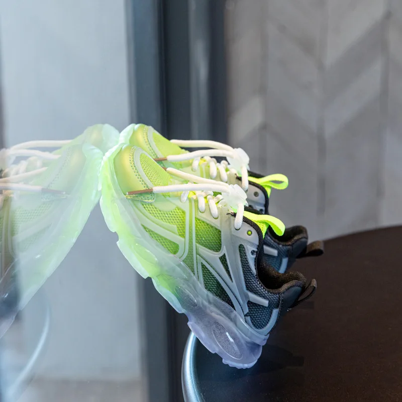 New styles fashion lightweight wholesale sports stock  girl  boy shoes kids teenage  children shoes sneakers