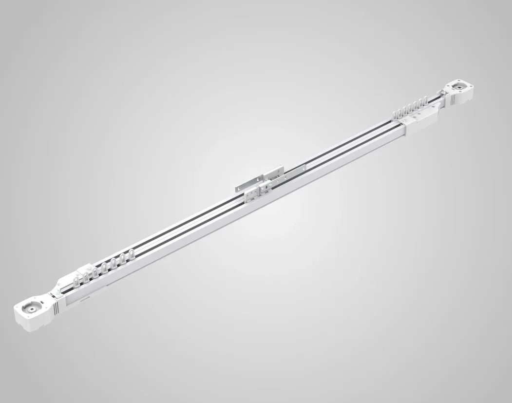 BroadLink Smart Curtains System Electric Motorized Curtain Pole Track with Automated Rail 2.2 to 4 meters Retractable Rail Track