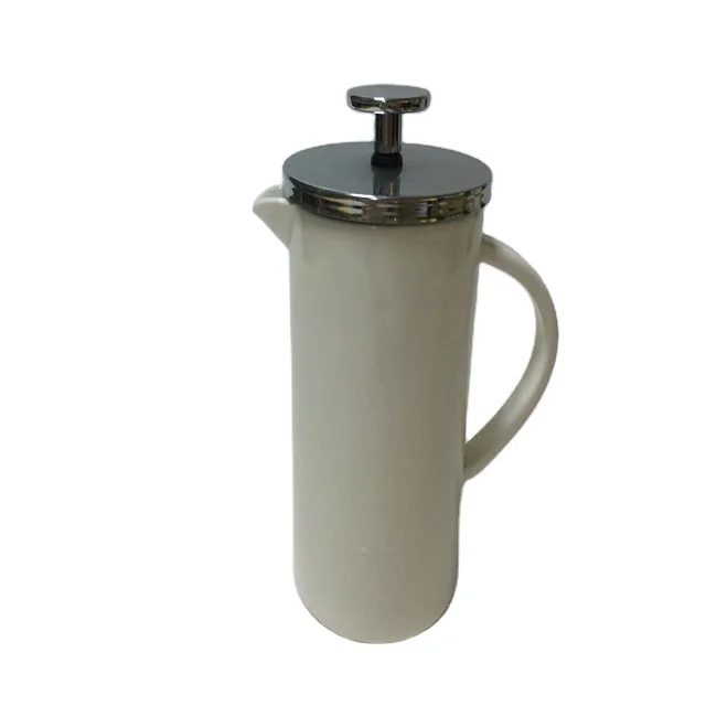 Wholesale Ceramic Personalized Single French Press Coffee Plunger