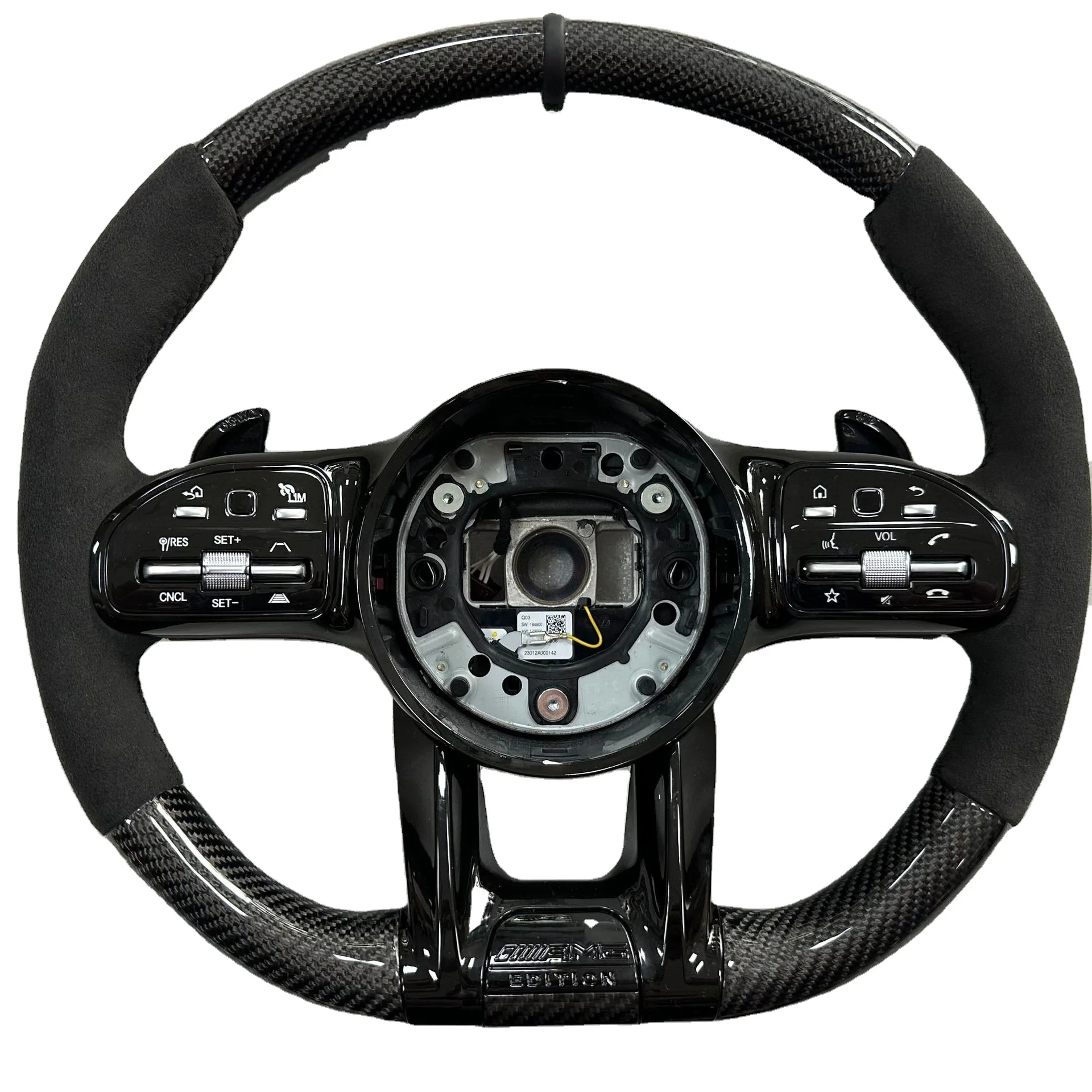 Руль из углеродного волокна для Mercedes Benz AMG W204 W205 W211 W203 W212 W176 W213 Cla W210 W124 W177 W221 A C E S Class