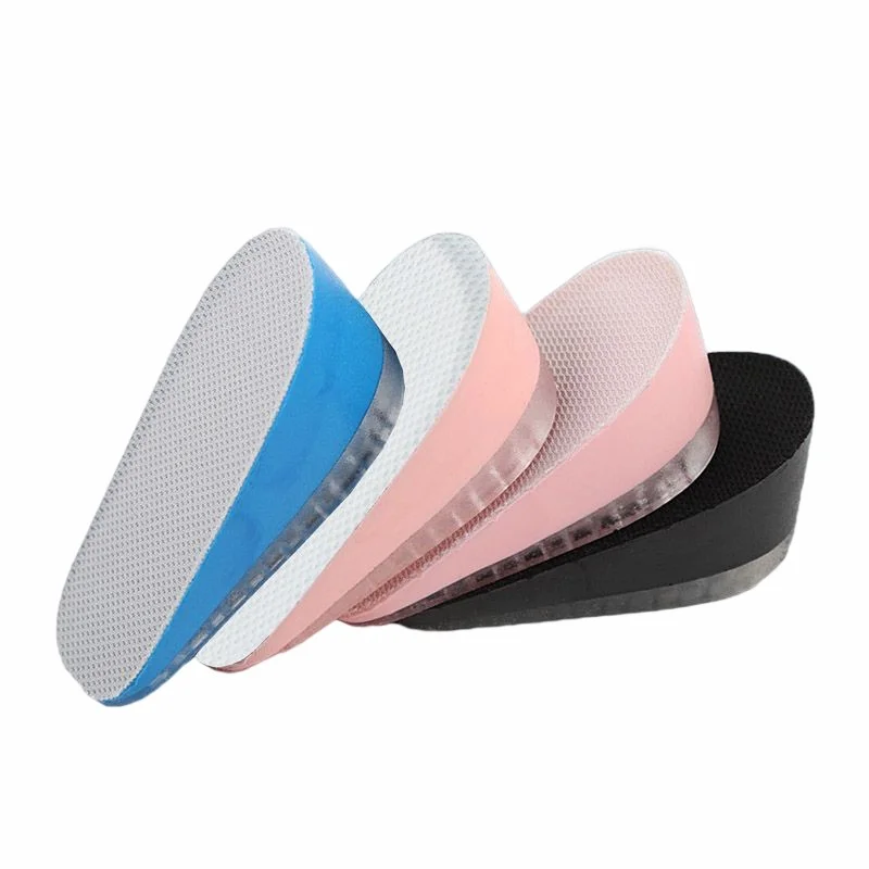 Adjustable 1.5/2.5/3.5 Cm Height Increase Insoles Silicone Heel Cushion Inserts For Men And Women Gel Heel Lift Inserts