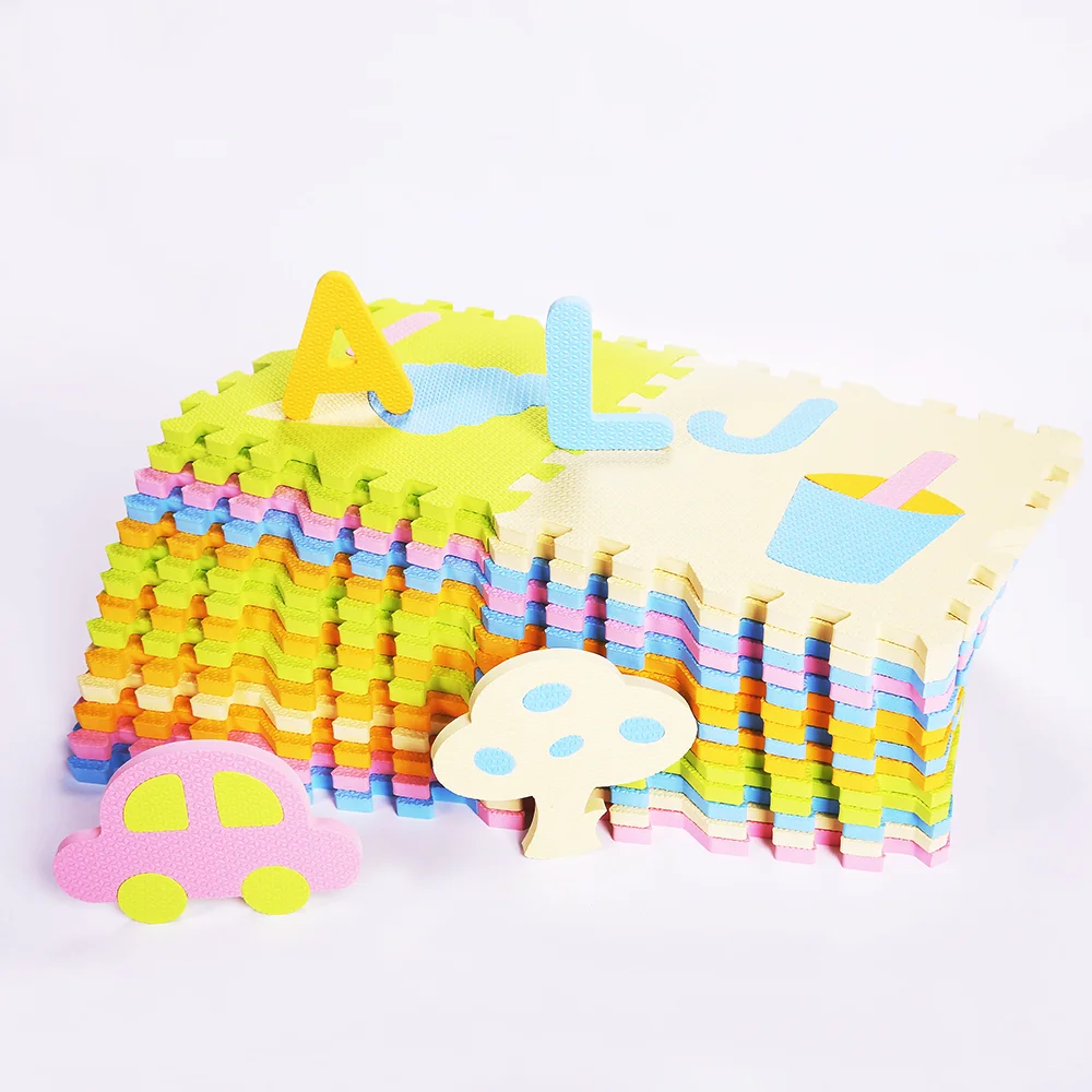 Best Sell Eco Friendly Soft Anti Slip Folding Portable Eva Foam Mat Wholesale Baby Foam Play Mat