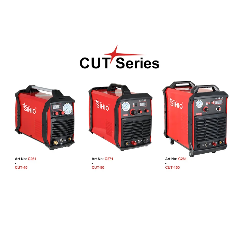 Sihio Plasma Cutter And Welding Machine Saldatrice Fan Cooling Inverter Cut-40Hp Portable Welder