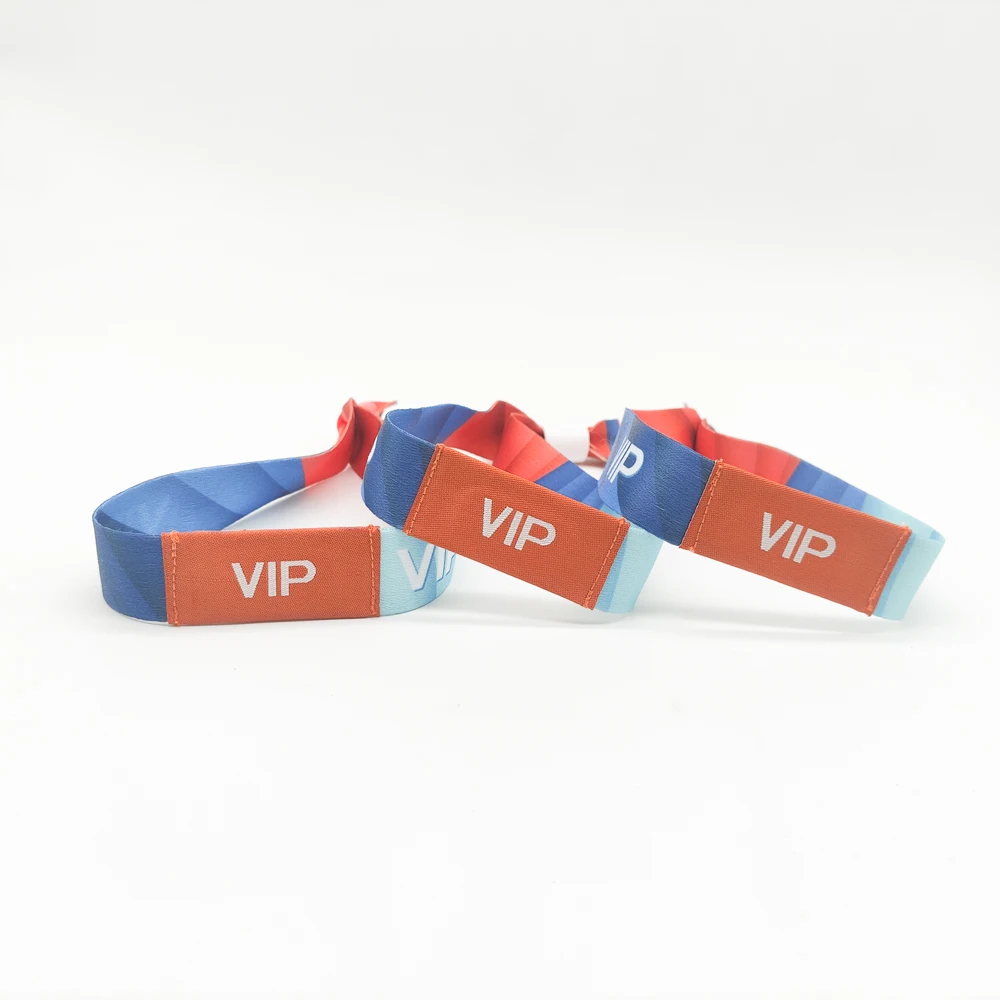 Изготовленный на заказ ткань NFC RFID шкафчик браслет одноразовый нейлоновый смарт-браслет для событий