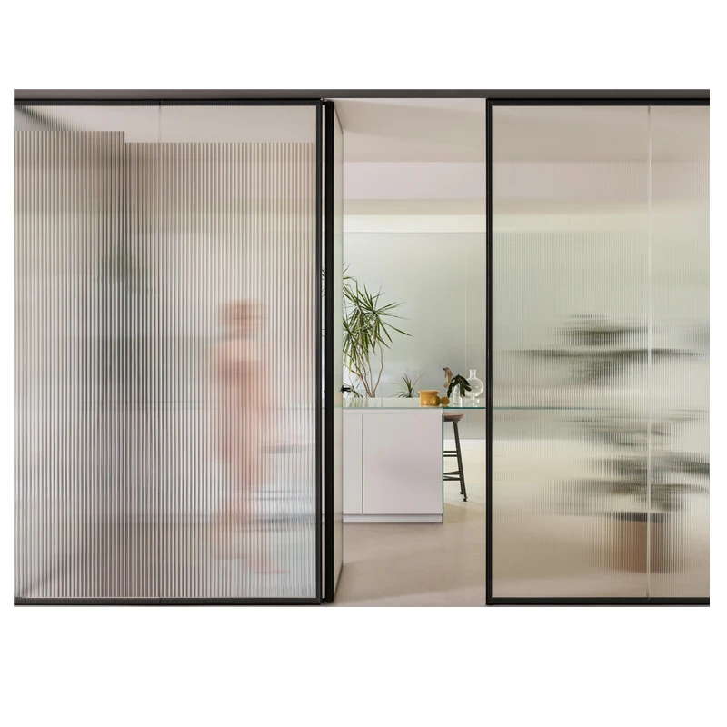 Most Favorable Widely Use 1.52*30M Reeded Privacy Protection Decoration Glass Film  For Home And Office