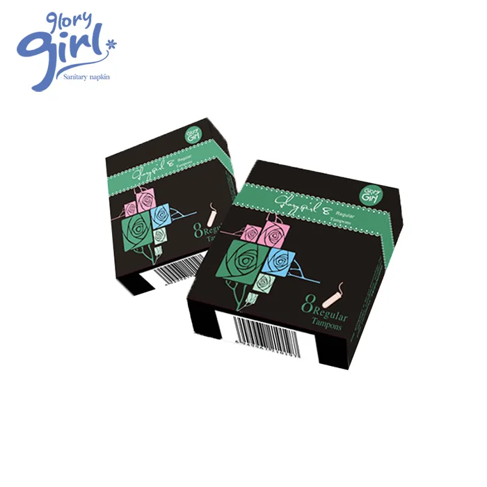 Одноразовые жемчужные женские и женские индивидуальные брендовые цифровые удобные натуральные тампоны