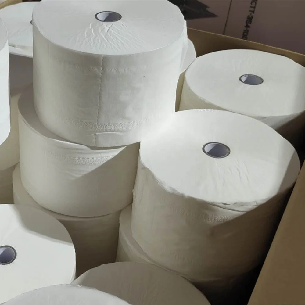 Bathroom tissue micro core tissue paper for hotel restaurant OEM paper tissue