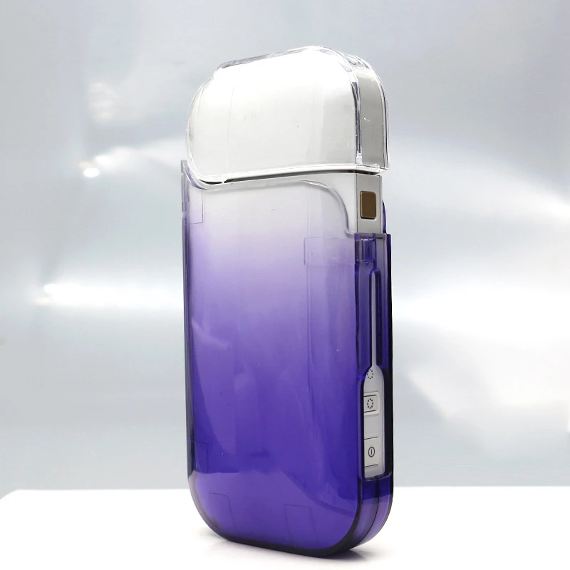 Universal Case For Electronic Cigarette Protective Gradient Colors Transparent Box Shell Cover Case For IQOS 2.4 and 2.4 Plus