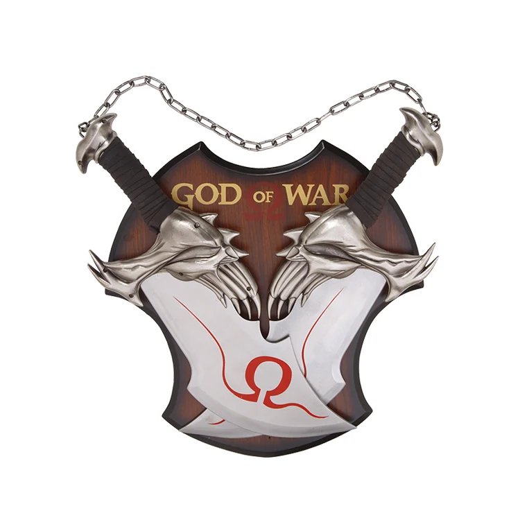 Лезвие Хаоса Kratos бог войны двойной меч kratos включает деревянный налет