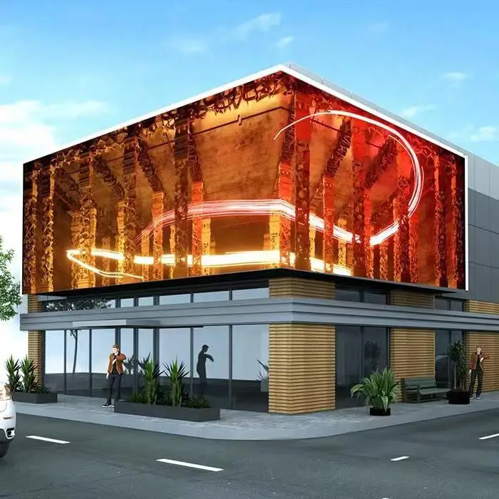 Outdoor P2P3P4P5P8P10 Easy Installation Big LED Screen Billboard Full Color SMD Fixed Street Advertising LED Display Video Wall