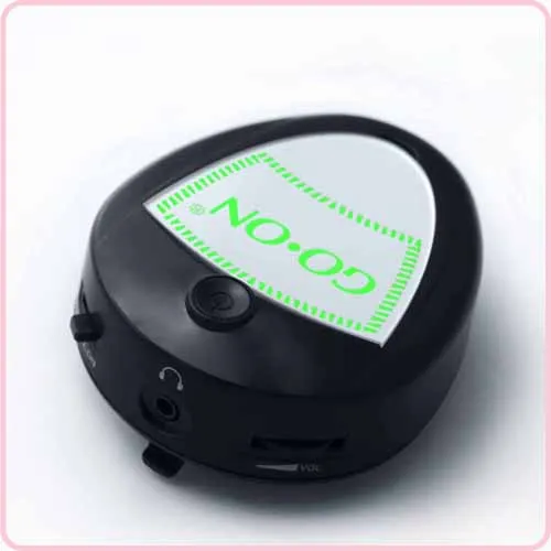 SHENZHEN GO-ON UHF RF FM Silent Disco Receiver RF-8650 for Any Wired Headset or Earphone OEM ODM Portable Small and Ultralight