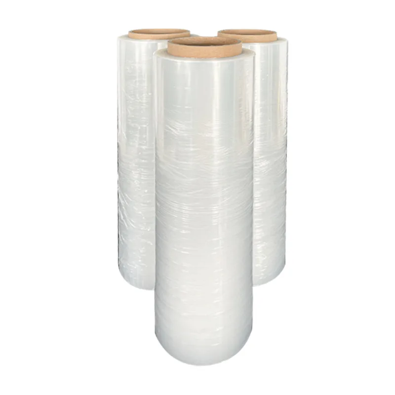 450Mm  2 Layer Die Cut Used Buyers Lldpe Pe Stretch Roll Film For Pallet