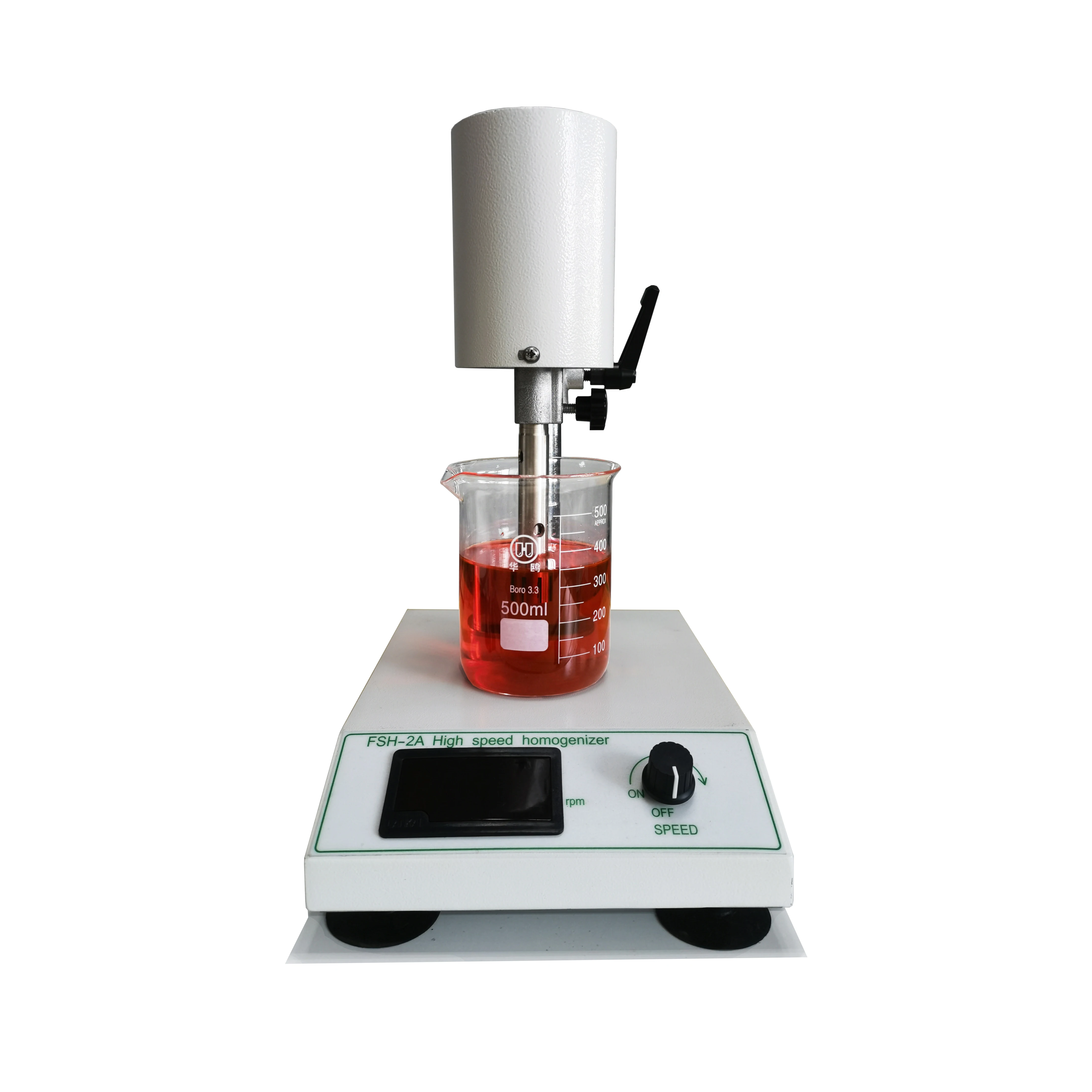 Small and Lightweight Lab High Speed Shearing Mixer Cosmetics Lab Homogenizer Equipment for Cosmetics Manufacturer
