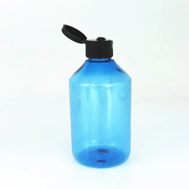 250ml Cylinder PET Boston bottle plastic sprayer bottle for cleaning and spraying alcohol 8oz bottle boston