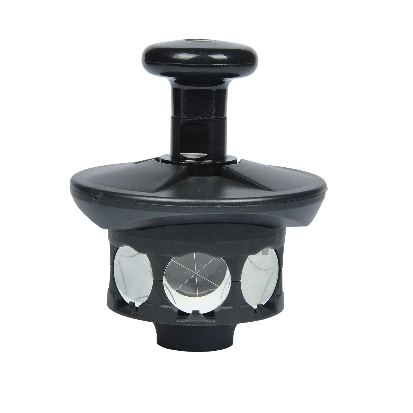 Optical Accessories Sliver-Plated 360 Degree Prism For Trimble Robot Total Station Surveying