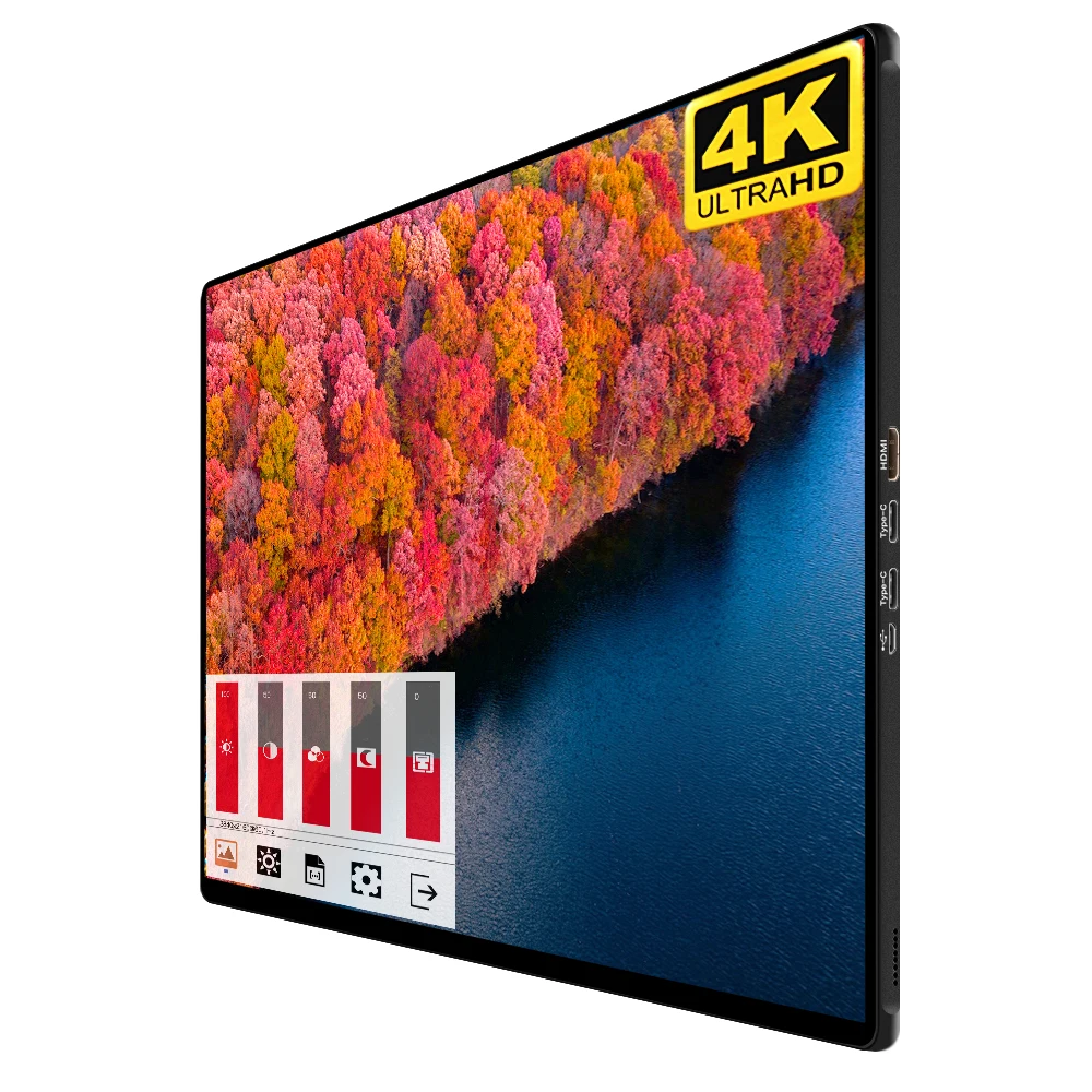 Для компьютера Inch Full Hd Shenzhen заводская цена 4k Высокое разрешение 15,6 монитор Fhd портативный игровой дисплей