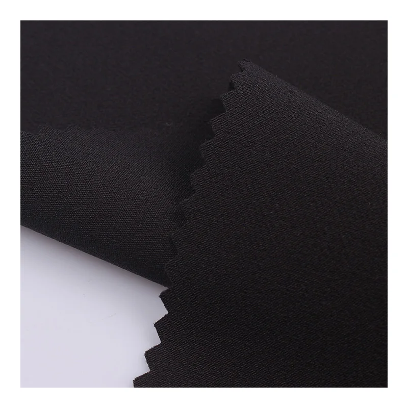 Высокая эластичность, 88% полиэстер, 12% спандекс, скручивающаяся двухслойная четырехсторонняя эластичная ткань для спортивной одежды, брюк