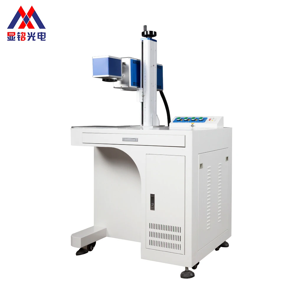 Leather Bamboo Paper Multifunctional Co2 Laser Marking Engraving Machine for logo picture bar code