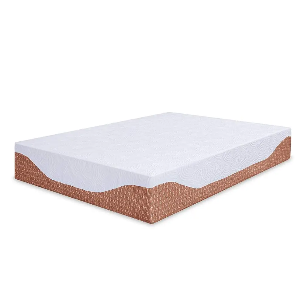 12 Inch Multi-layered I-gel Infused Memory Foam Mattress, Cal King, Mattresses Bedroom Home Furniture Foam and Bamboo King Size