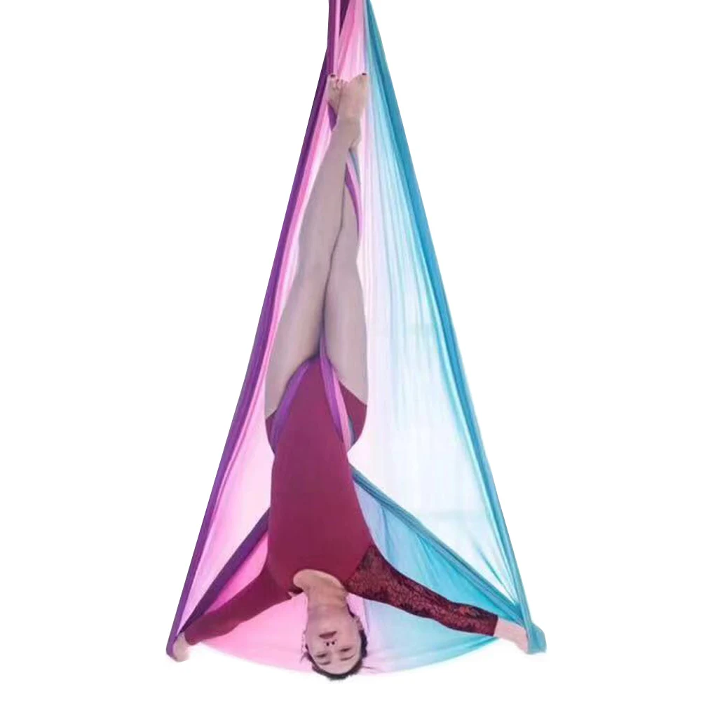 Custom LOGO 6m Yoga Hammock Antigravity Flying Extension Straps Yoga Hammock Aerial Yoga Swing