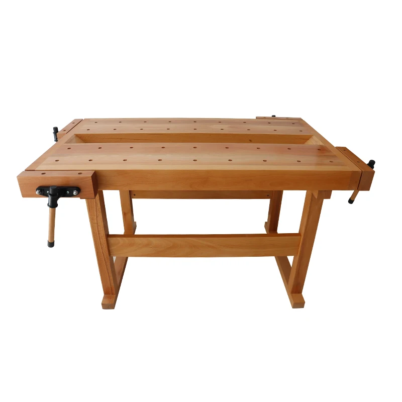 Beech wood workbench