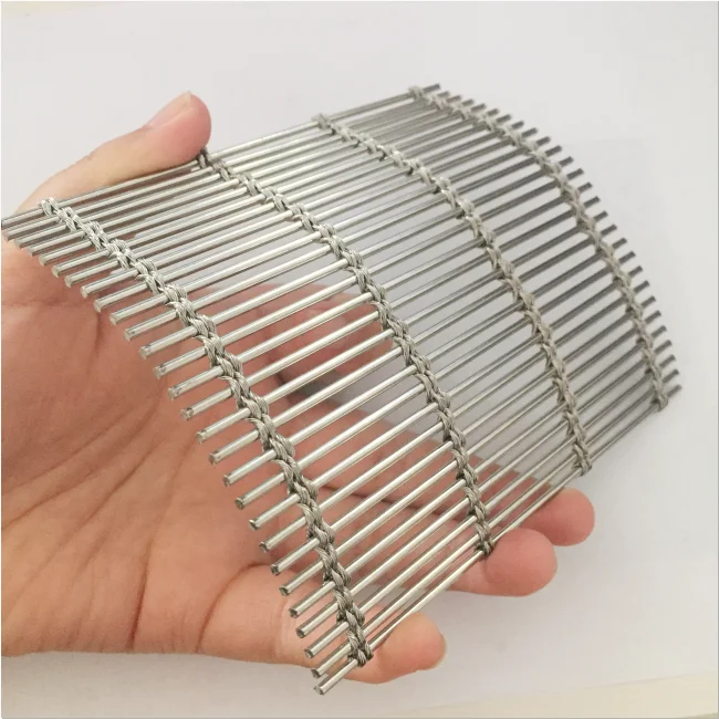 316 ss wire solar shading architectural mesh metal curtain for partition wall