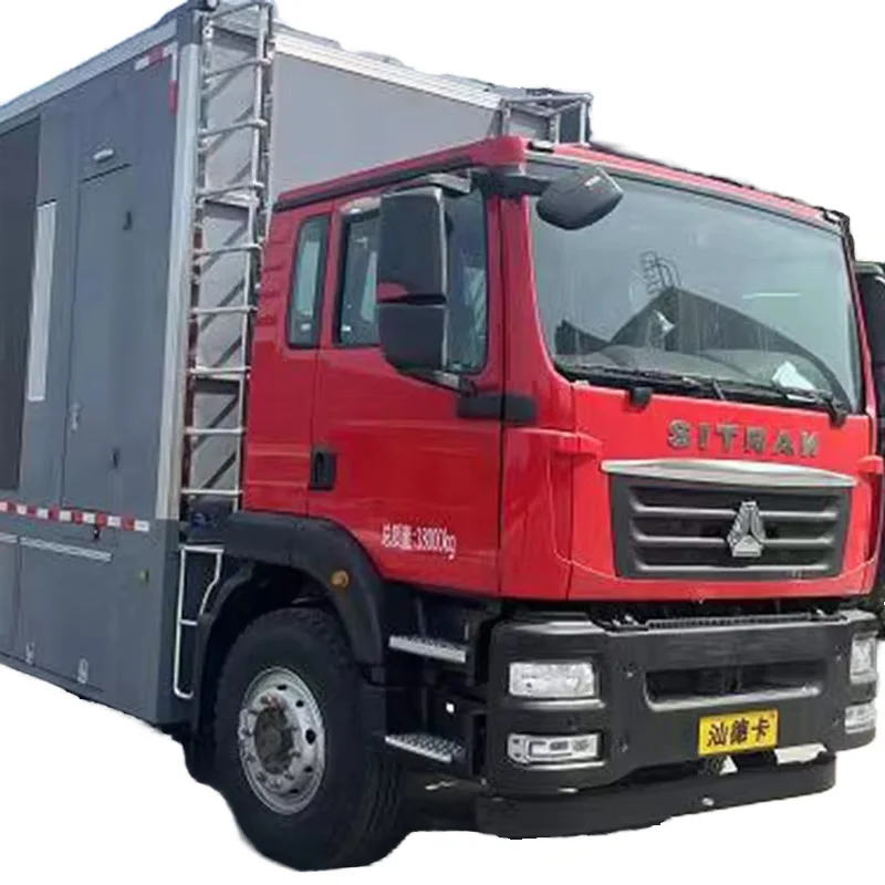 Chengliwei New Mobile LED Promotion Truck on SITRAK Chassis Automatic & Manual Transmission Euro 5 Gasoline Fuel Condition New