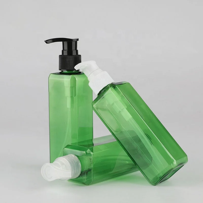 200ml Square Plastic PET Spray Bottle for hand sanitizer shampoo